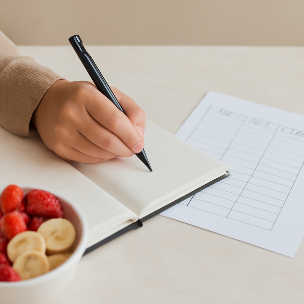Emotional Journaling and Food Tracking for Eating Disorder Recovery