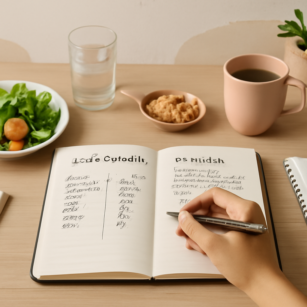 How Pen-and-Paper Journaling Transforms Emotional Eating Habits